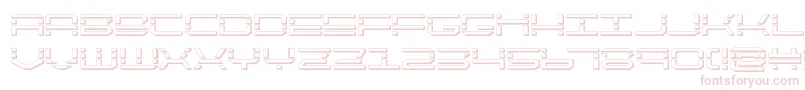 quickquick3d Font – Pink Fonts on White Background