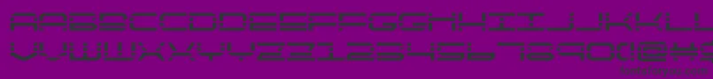 quickquickbold Font – Black Fonts on Purple Background