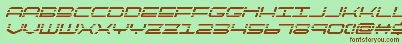 More about quickquickboldital Font quickquickboldital Font – Brown Fonts on Green Background