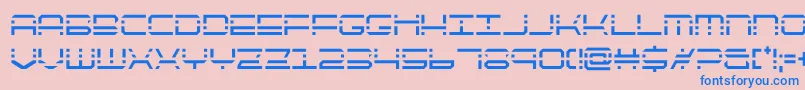 Шрифт quickquickcond – синие шрифты на розовом фоне