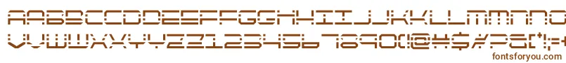 Шрифт quickquickcond – коричневые шрифты на белом фоне