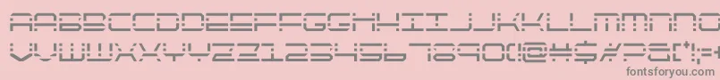 Шрифт quickquickcond – серые шрифты на розовом фоне