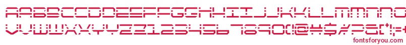 Шрифт quickquickcond – красные шрифты на белом фоне