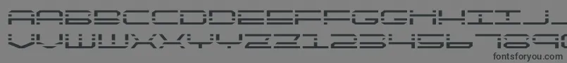 quickquickexpand Font – Black Fonts on Gray Background