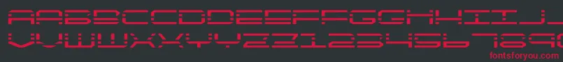 quickquickexpand Font – Red Fonts on Black Background