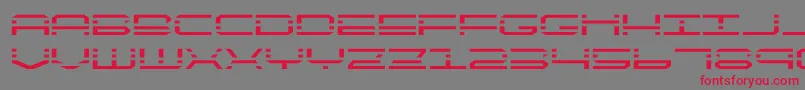 quickquickexpand Font – Red Fonts on Gray Background
