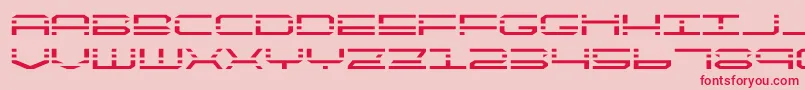 quickquickexpand Font – Red Fonts on Pink Background