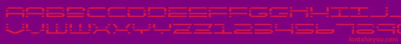 quickquickexpand Font – Red Fonts on Purple Background
