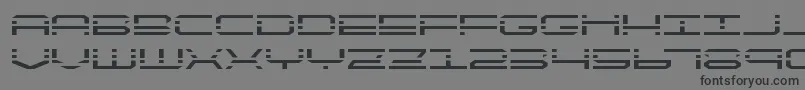 quickquickexpand Font – Black Fonts on Gray Background
