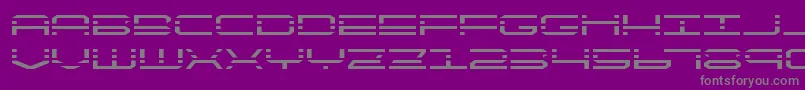 フォントquickquickexpand – 紫の背景に灰色の文字