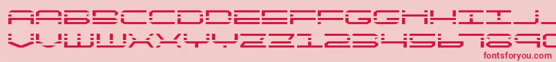 フォントquickquickexpand – ピンクの背景に赤い文字