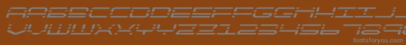 Шрифт quickquickexpandital – серые шрифты на коричневом фоне