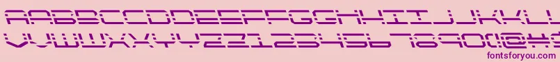 quickquickleft Font – Purple Fonts on Pink Background