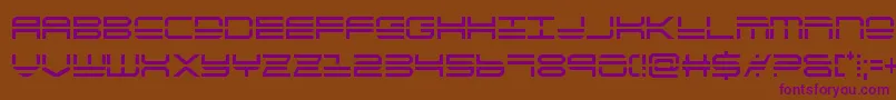More about quickstrikecond Font quickstrikecond Font – Purple Fonts on Brown Background