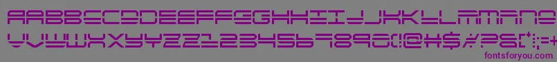 More about quickstrikecond Font quickstrikecond Font – Purple Fonts on Gray Background
