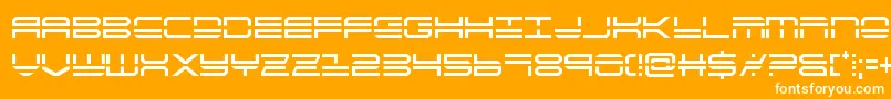 More about quickstrikecond Font quickstrikecond Font – White Fonts on Orange Background
