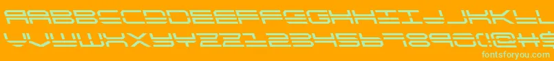 Saiba mais sobre a fonte quickstrikeleft Fonte quickstrikeleft – fontes verdes em um fundo laranja