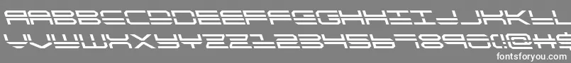 fuente quickstrikeleft – Fuentes Blancas Sobre Fondo Gris