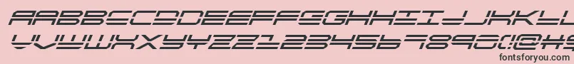 fuente quickstrikesuperital – Fuentes Negras Sobre Fondo Rosa