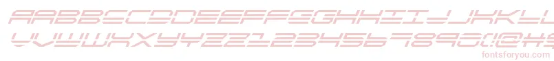 Шрифт quickstrikesuperital – розовые шрифты