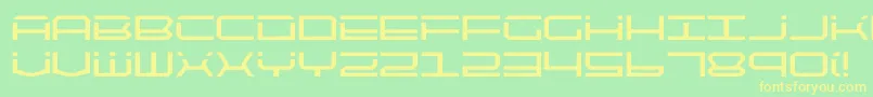 fuente quicktech – Fuentes Amarillas Sobre Fondo Verde