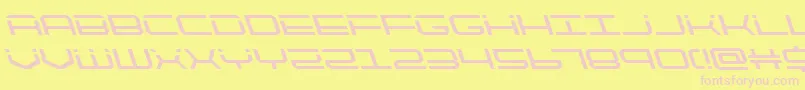 Saiba mais sobre a fonte quicktechleft Fonte quicktechleft – fontes rosa em um fundo amarelo