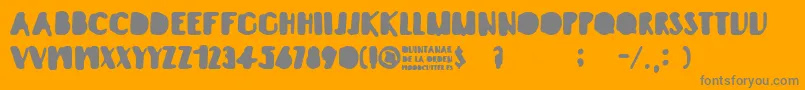 Saiba mais sobre a fonte Quintanar de la Orden Fonte Quintanar de la Orden – fontes cinzas em um fundo laranja
