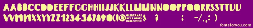 Más sobre la fuente Quintanar de la Orden fuente Quintanar de la Orden – Fuentes Amarillas Sobre Fondo Morado