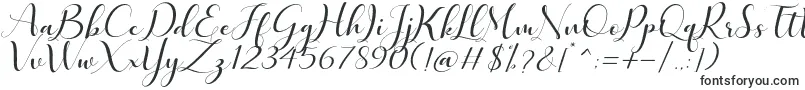 Quintella-Schriftart – Kalligrafische Schriften