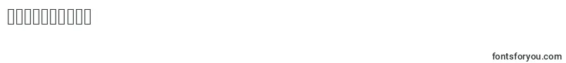 Police QuirkBrushBig – polices pour les chiffres et les nombres