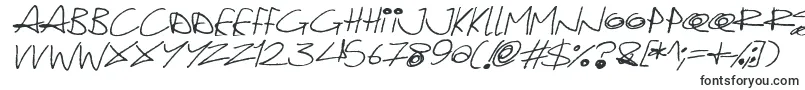 Quirky Cat Italic-Schriftart – Schriftarten, die mit Q beginnen