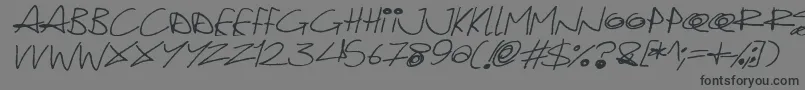 Más sobre la fuente Quirky Cat Italic fuente Quirky Cat Italic – Fuentes Negras Sobre Fondo Gris