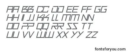 Quirky Robot Italic Font