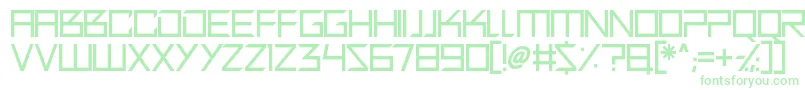 Quirky Robot Font – Green Fonts