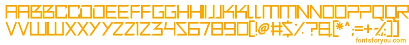 Quirky Robot Font – Orange Fonts