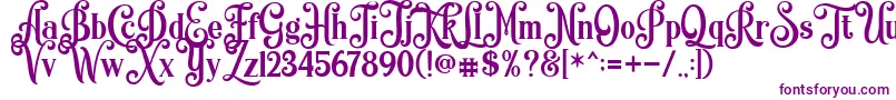 Quiska Personal Use Only Font – Purple Fonts