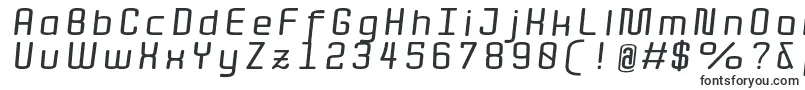Quota BoldItalicExt  Font – Fonts for Logos