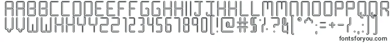 Racetrack Stencil-fontti – Alkavat R:lla olevat fontit