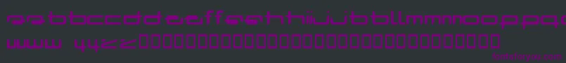 Fonte RADAR    – fontes roxas em um fundo preto