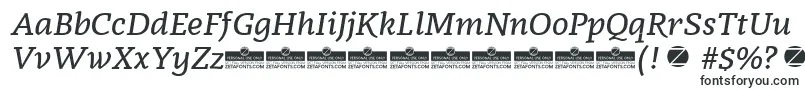 Radcliffe SemiBold Italic trial-fontti – Alkavat R:lla olevat fontit