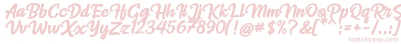 Radiant Font – Pink Fonts