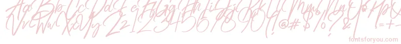 Radicalis-Schriftart – Rosa Schriften