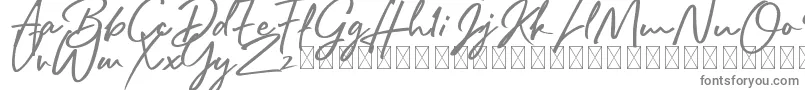 Rafttel Script DEMO Font – Gray Fonts