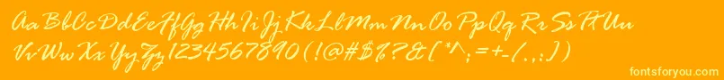 Lisätietoja rage-fontista rage-fontti – keltaiset fontit oranssilla taustalla