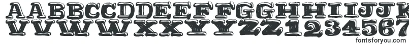 Шрифт Ragtimer – крупные шрифты