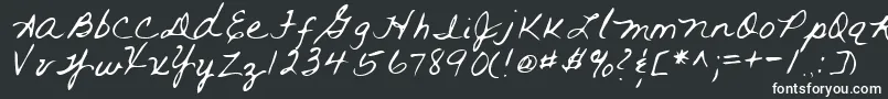 Шрифт RAI      – белые шрифты