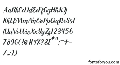 Rainbay font – beautiful Fonts