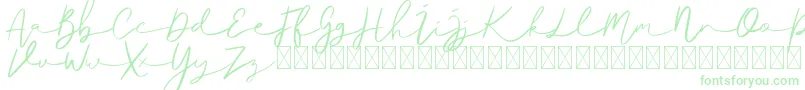 フォントRalisto – 緑のフォント