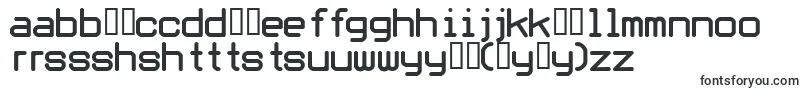 フォントObliviousfont – ハウスフォント