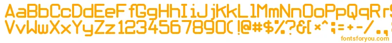 Obliviousfont-fontti – oranssit fontit